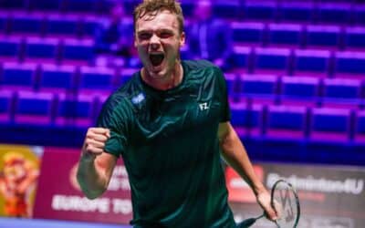 Danish sensation on the opening day at VICTOR DENMARK OPEN 2023