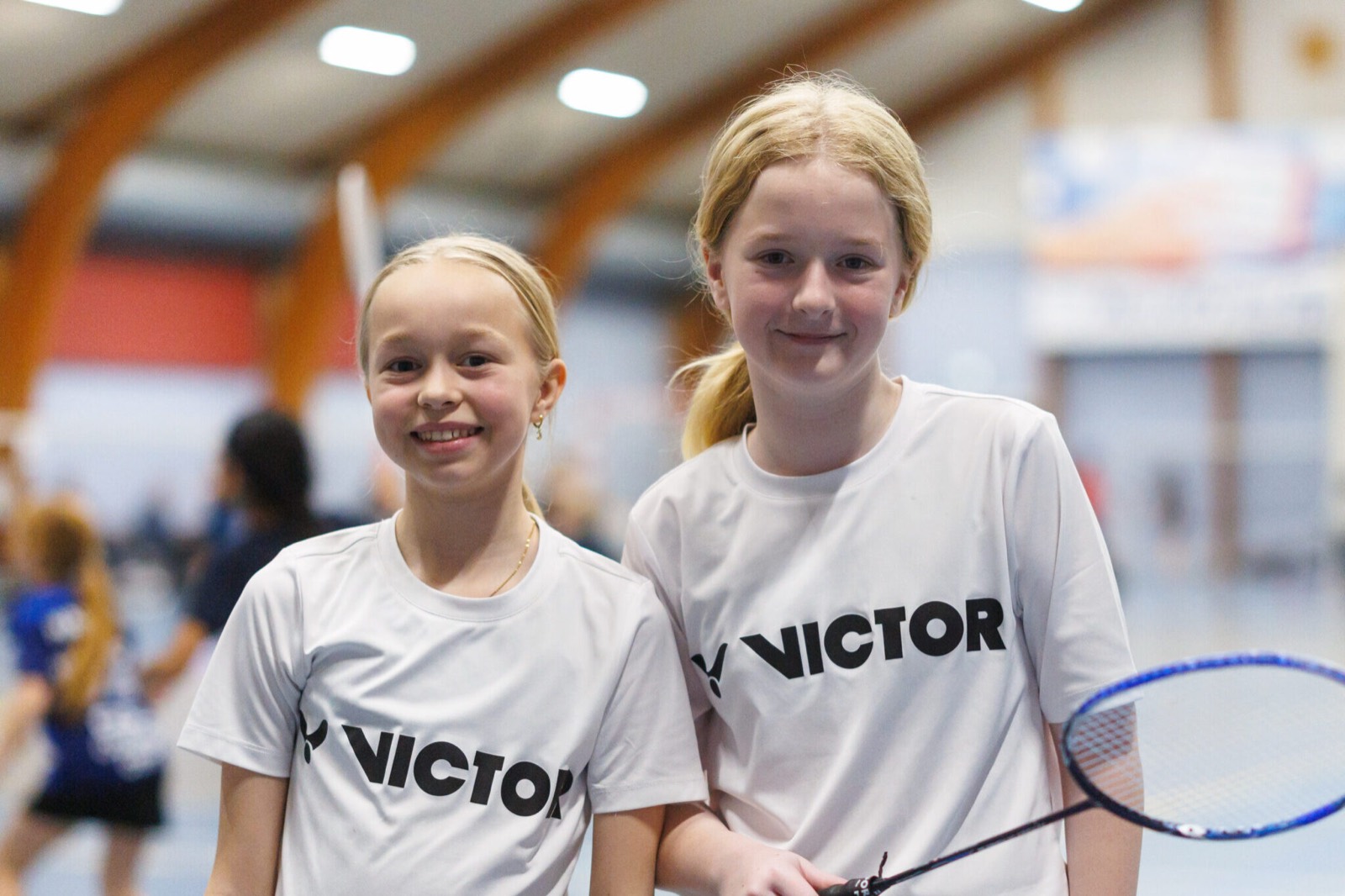 Junior players at VICTOR Denmark Junior